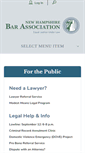 Mobile Screenshot of nhbar.org